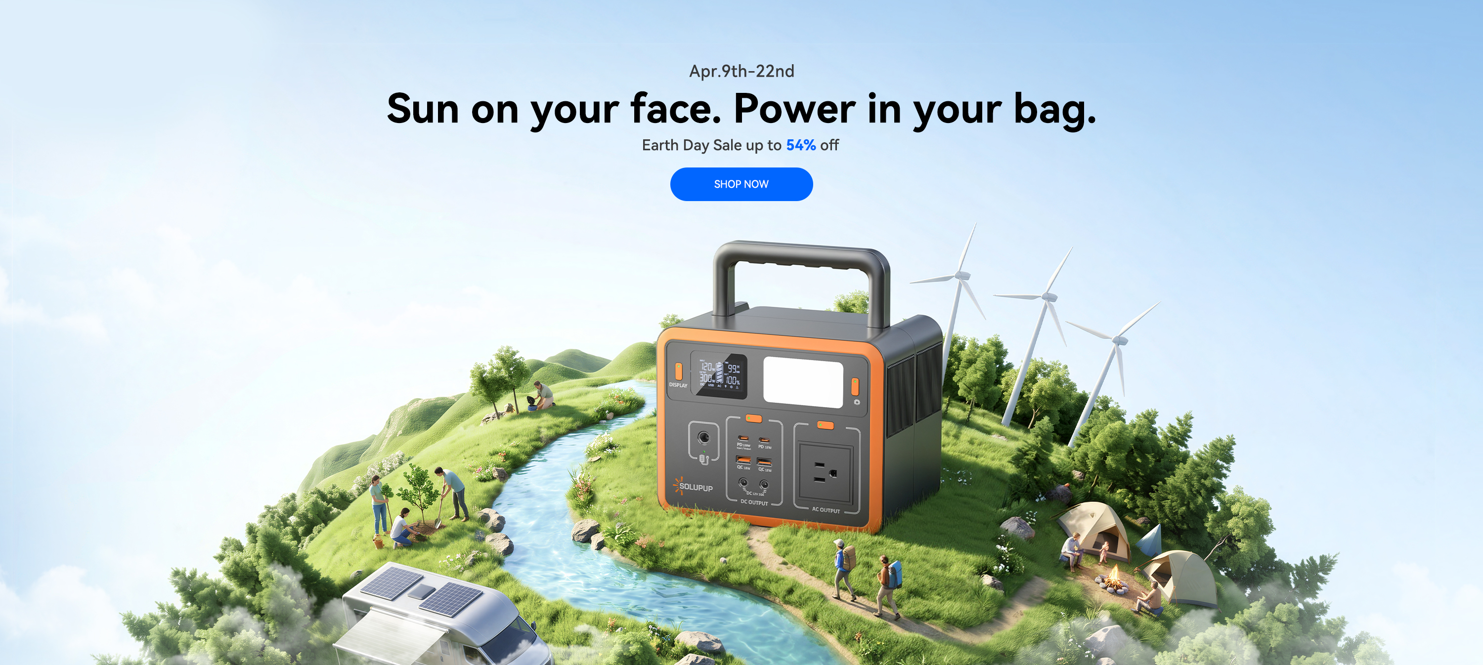 Activity banner product campaign visual 2